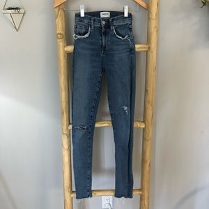 Agolde Sophie Mid Rise Ankle Jeans